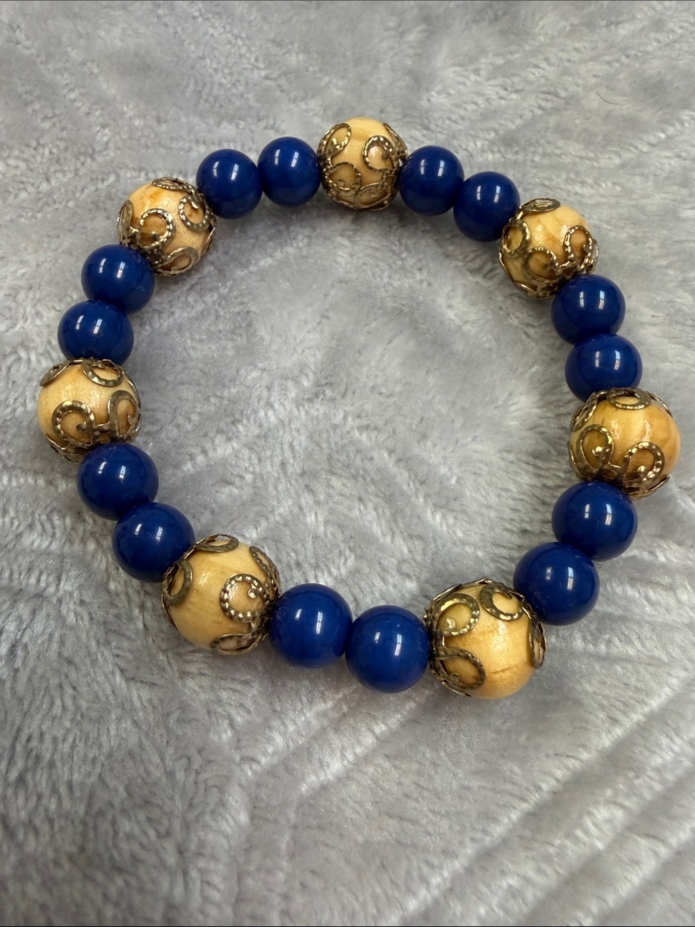 Boho Stackable Stretch  Bracelet Set - Picture 4 of 5